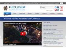 Tablet Screenshot of flinthouse.co.uk